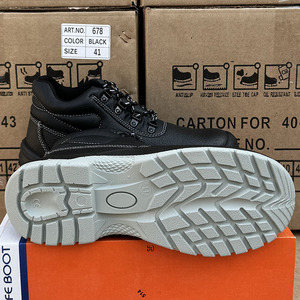 LIGHT BEARER 678 Industrial Safety Shoes Waterproof Leather Work <strong>Boots</strong> for Men's Mining Construction <strong>Security</strong> Botas De Seguridad - Product Image 5