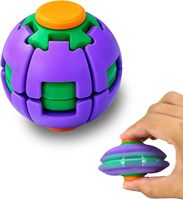 Juguete Promocional Antiestrés, Bola Mecánica Giratoria, Juguete Cinético de Escritorio, Impreso en 3D