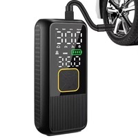 New Arrival Portable Mini Electric Wireless LED Emergency Car Tire Inflator air Pump with Digital Display