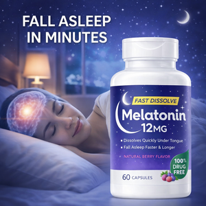 Cápsulas de <span class=keywords><strong>Melatonina</strong></span> 12mg al por Mayor, Sabor Natural a Bayas, Disolución Rápida, Suplemento para Dormir, Servicio de Etiqueta Privada OEM/ODM, GMP - Product Image 3