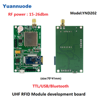 Antenne de module de lecteur Micro RFID RS232/WIFI/ UHF TTL 860-960mhz pour le contrôle d'accès Compatible Arduino Raspberry PI gratuit