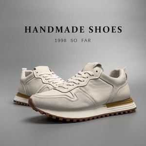 Zapatos para Caminar con Parte Superior de Gamuza Premium y Forro de Malla, Estilo Casual Vintage para la Vida Urbana Masculina - Product Image 3