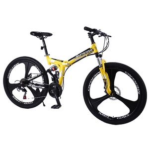 La fábrica vende bicicleta de montaña Mtb SUSPENSIÓN COMPLETA 26 freno de disco doble 21 velocidades bicicleta plegable - Product Image 5