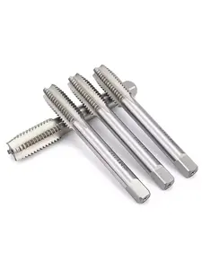 Metric Standard Tinned Stainless Steel High-speed M3 M4 M5 M8 High-speed Steel Machine Tap With Straight Groove Thread Tap Model