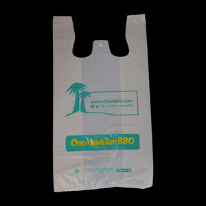 Sacs en plastique personnalisés avec logo imprimé, en matériaux recyclés, avec système d'ouverture facile pour supermarchés et salons professionnels - Product Image 4