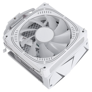 12cm RGB argb Máy tính để bàn <span class=keywords><strong>CPU</strong></span> tản nhiệt 4-ống 1700 tinh khiết đồng tản nhiệt 1150 kiểm soát nhiệt độ 1200 câm bóng bóng trường hợp máy tính - Product Image 4