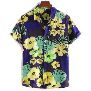 Fitspi <span class=keywords><strong>chemise</strong></span> hawaïenne hommes séchage rapide Poly rayonne grande <span class=keywords><strong>taille</strong></span> simple boutonnage à manches courtes station <span class=keywords><strong>chemise</strong></span> en vrac en gros - Product Image 5