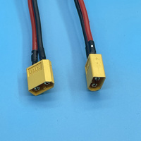 Connecteur XLR 3 pôles de haute qualité Cannon Audio Prise de microphone en plastique Assemblage de câble XT60-Male pour automobile