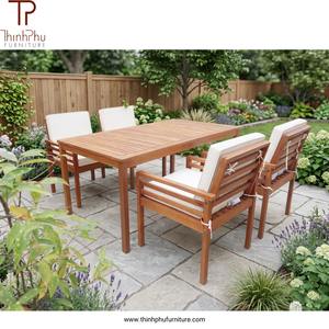 Chaise de jardin contemporaine en rotin pour l'extérieur, pliable, éco-responsable, avec structure en bois massif, idéale pour restaurant, hôtel, cuisine, cour, villa - Product Image 4