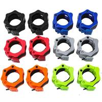 Colliers de verrouillage pour haltères en nylon antidérapant personnalisables en gros pour haltères de 2 pouces 50 mm à dégagement rapide, équipement de fitness unisexe pour salle de sport