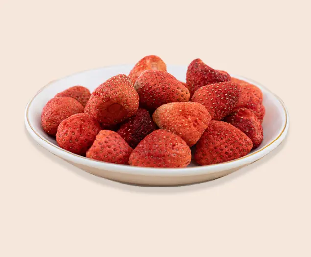 Gratis Monster Groothandel 100% Natuurlijke Goedkope Prijs Gevriesdroogde Aardbei Fruit