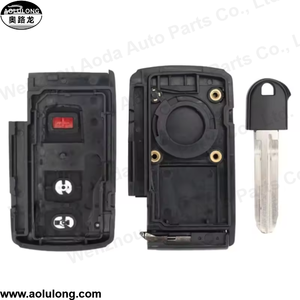 Hotsale 2/3 botones vehículo llaves reemplazo Shell caso Fob para Toyota - Product Image 6