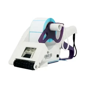 Bsc 60mm Handheld Label Applicator Semi-automatic Manual Labeling Machine Mobile Adhesive Tag Trademark Applicator Hand Labeler