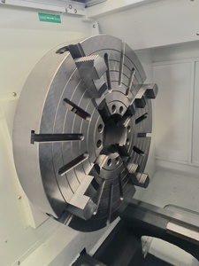 Ck6150 6140 6180 GSK 2 trục CNC máy tiện trục chính ngang giường động cơ bánh răng mang Max. Swing đường kính (mm) 558 - Product Image 5