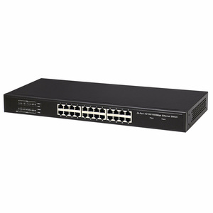 Chuyển đổi mạng Gigabit đầy đủ 24 cổng với công suất <span class=keywords><strong>QoS</strong></span> 56gbps giá đỡ cắm và chạy - Product Image 1