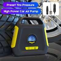 Pompe à air intelligente multifonction portable pour voiture, 100 PSI haute pression, 12 V, gonfleur de pneus numérique automatique