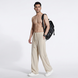 Nuevos Pantalones Casuales de Hombre para Otoño, Impermeables, de Cintura Media, Pierna Recta, Frescos, de Secado Rápido, Holgados y con Caída - Product Image 1
