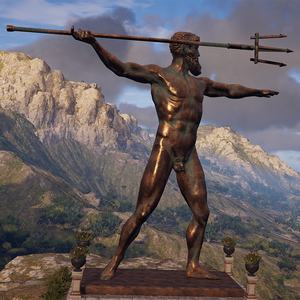 <span class=keywords><strong>Statue</strong></span> de la mythologie grecque en Bronze, statuette de la personnalité de la nature, moulage platine chinoise - Product Image 3