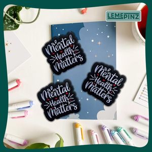 Patch Mental Health Matters 3, broderie à repasser pour sacs, vêtements, chapeaux, jeans - Product Image 2
