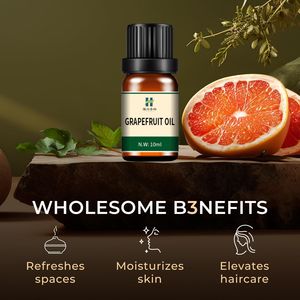 Huile de pépins de <span class=keywords><strong>pamplemousse</strong></span> biologique, huile essentielle pure, soin de la peau du visage et du corps, rajeunissement, apaisant, diffuseurs d'ambiance et masseurs pour la peau - Product Image 1