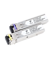 Transceptor Óptico SFP de 155m Bidi Wdm 100km 1490nm/1550nm Lc/sc Ddm