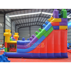 Toboggan Château <span class=keywords><strong>Gonflable</strong></span> Modulaire, Parc d'Activités <span class=keywords><strong>Gonflable</strong></span> avec Souffleur, <span class=keywords><strong>pour</strong></span> Enfants et <span class=keywords><strong>Adultes</strong></span>, à Vendre - Product Image 5