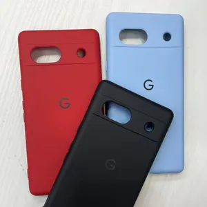 Google Pixel 8 8A 8Pro 실리콘 케이스 의류 소재 백 커버 휴대 전화 가방
