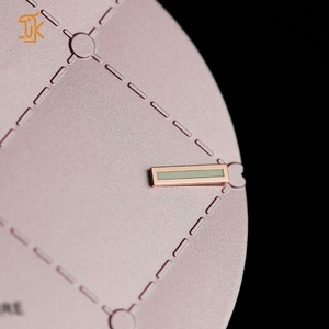 Esfera de Reloj de 33 mm con Impresión OEM, Marcador Rosa Nh35 Sw200, Esfera de Reloj de Cuarzo con Logotipo Personalizado, Accesorios para Relojes de Fábrica - Product Image 2
