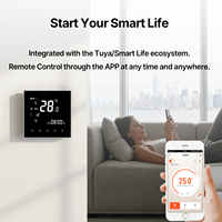 Thermostat intelligent programmable sans fil FCU, contrôleur Wifi, thermostat électronique pour chambre froide