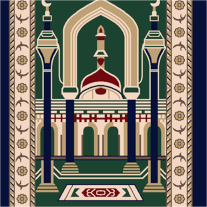 3D Impresso Muçulmano Parede Para Parede Rolo De Tapete De Oração Tapete De Oração Masjid Tapis De Priere Mesquita Tapete - Product Image 4