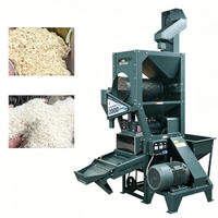 Usine de décorticage de riz automatique à moteur diesel, machine à décortiquer le riz, machines à décortiquer le riz à haute productivité