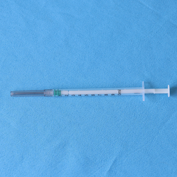 Jeringa aprobada por CE jeringa de 1 ml jeringa de autoinhabilitación