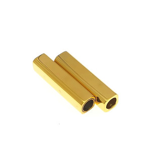 Stainless Steel Rectangular Magnetic Clasp For <b>Bracelet</b> Making Rose Gold Black Gold Steel Color Options Polished Finish - Product Image 3