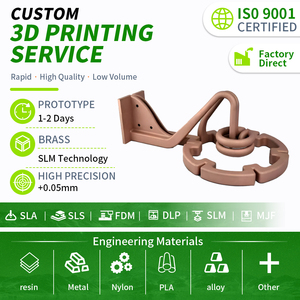 SLM <strong>3D</strong> Printing Service OEM/ODM Rapid Prototyping Finished Metals (Aluminum Stainless Steel Titanium) ISO 9001 Certified - Product Image 2