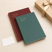 Carnet à spirale A5 personnalisé de haute qualité, certifié SMETA, avec couverture rigide en PP, 80 feuilles, impression UV, idéal pour la promotion