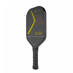 Personnalisé pas cher T700 3K Kevlar hybride titane fibre de carbone Pickball <span class=keywords><strong>Padelle</strong></span> Gen4 PP nid d'abeille pressé à froid - Product Image 2