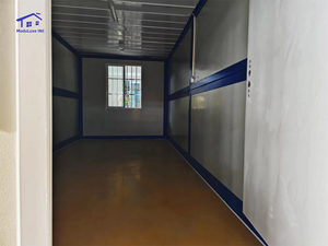 Nouvelle conception de maison préfabriquée en conteneur de 20 pieds, ossature en acier, maisons miniatures, maisons modulaires pliables préfabriquées - Product Image 3
