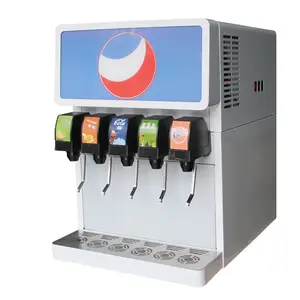 Commercial Automatic Buffet Beverage Sprite Syrup Freshly Prepared Refrigerated Drinking Machine