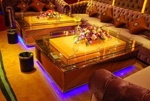 Malasia lujo KTV acero Mesa moderna Metal Bar mesas para Home Club <span class=keywords><strong>o</strong></span> Nightclub uso - Product Image 2
