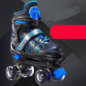 Patins à roulettes réglables OEM pour enfants, double rangée, roues lumineuses professionnelles, roulements ABEC-7, étanches, pour l'extérieur - Product Image 6