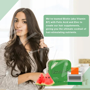 Barato al por mayor de moda de encargo de la biotina natural de película oral de biotina orgánica tiras orales de absorción sublingual tiras orales - Product Image 5