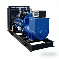Groupe électrogène diesel Yuchai 650 kW refroidi par eau, démarrage électrique 24 V, ATS, 1800 tr/min, type silencieux, châssis ouvert, télécommande