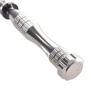 Juego de Brocas Manuales Grandes de Plata para Modelismo, Perforación Manual, Trabajos en Madera y Brocas para Espiralizar - Product Image 2