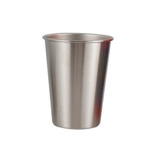 SFB32 716 Ensemble de tasses à boissons froides en acier inoxydable, mugs à bière à simple paroi, bordure moderne, style minimaliste, portable, tasse à eau portable - Product Image 5