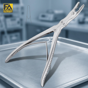 Rongeur à os manuel en acier inoxydable, instrument chirurgical certifié CE Classe I pour interventions chirurgicales, avec votre propre logo - Product Image 2