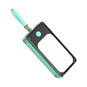 Mini batterie externe portable 8000 mAh avec lampe torche LED, interface USB, charge rapide, idéale pour les voyages, les activités de plein air, cadeau universel - Product Image 1