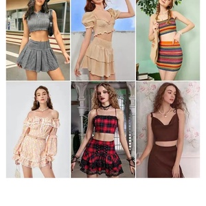 Tnt Women's Clothing Dress Shirt Blouse Tops Pants Shorts <b>Skirt</b> <b>Coat</b> Bulk Used Clothes Factory Wholesale Apparel Stock - Product Image 4