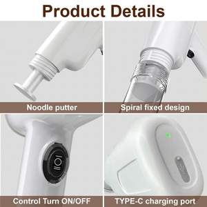 Machine à pâtes électrique domestique portable, à pression automatique, détachable et facile à nettoyer - Product Image 3