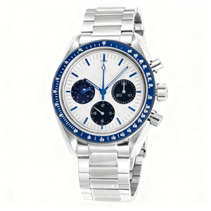 Reloj de Hombre, Resistente al Agua, con Bisel Giratorio de Cerámica, Cristal de Zafiro, Correa de Acero Inoxidable, Reloj Mecánico Automático - Product Image 1