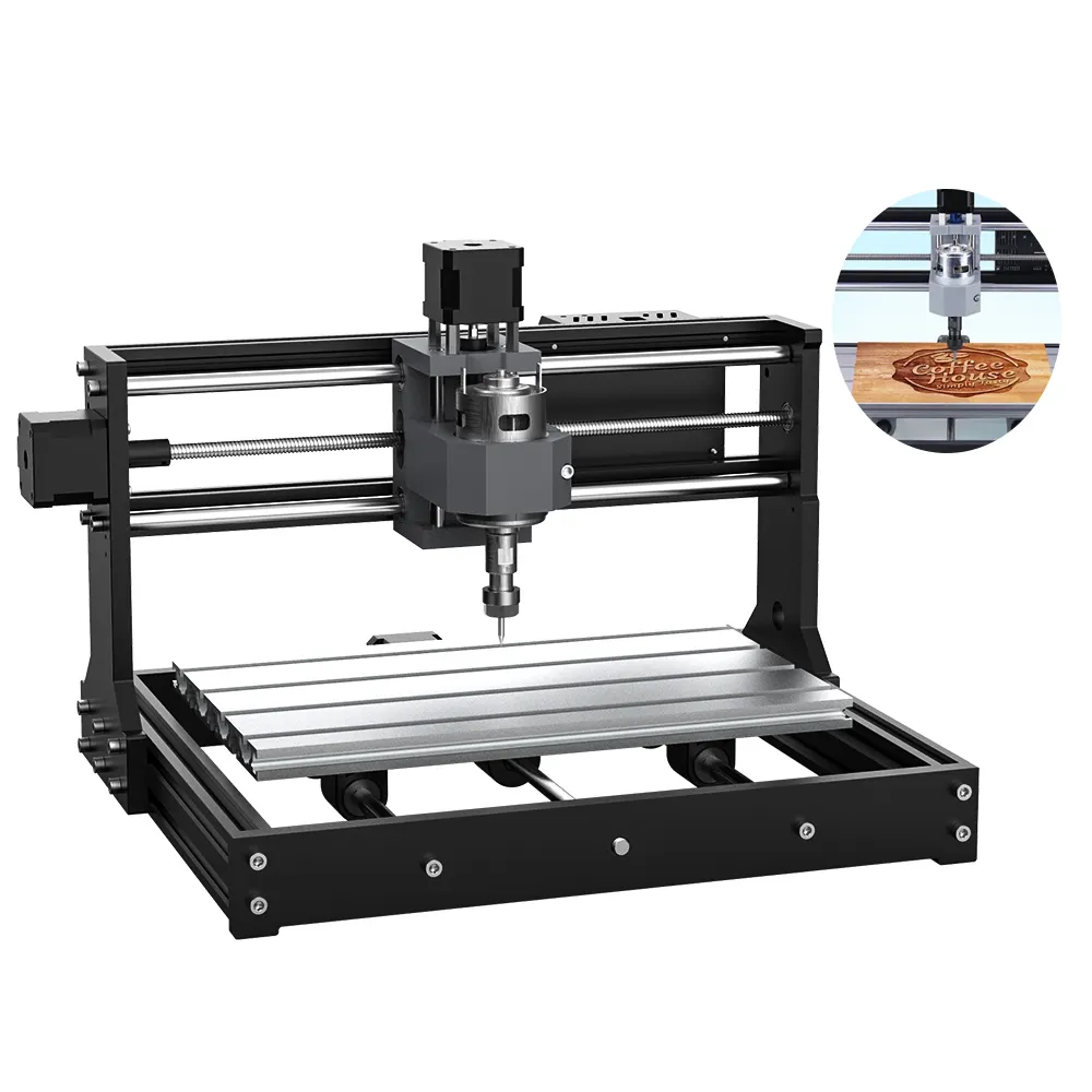 Twotrees 3018 3d cnc wood milling machine small,OEM Multi Spindles 3 axis cnc milling machine Wood Routers cutter